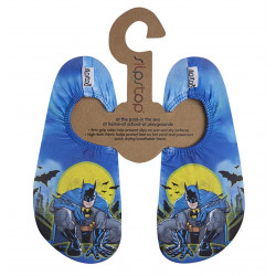 Slipstop Pool Shoes, Batman Moonlight Design, X Large Size