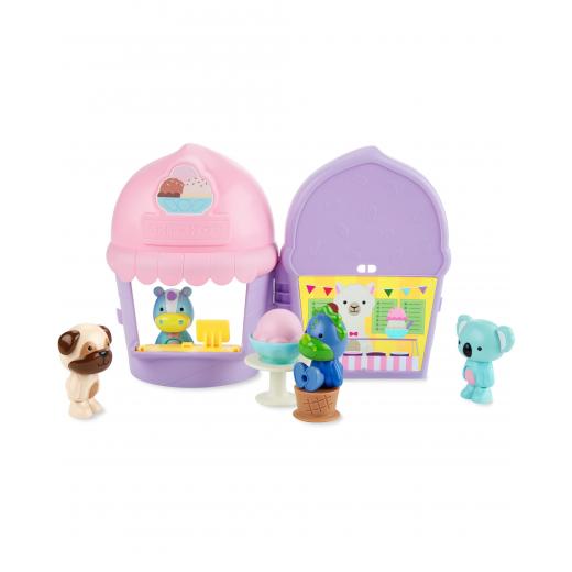 Skip Hop Zoo Ice Cream Shoppe Playset Toy, Unicorn