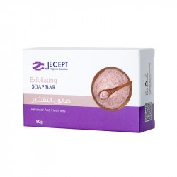 JeCept Exfoliating Soap Bar, 150g