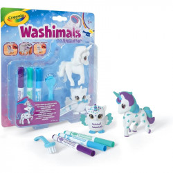 Crayola Washimals 2 Peculiar Pets Owl & Unicorn