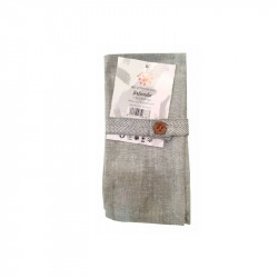 Desideri Di Casa Irlanda Dinner Napkin, Gray Color, 2 Pieces