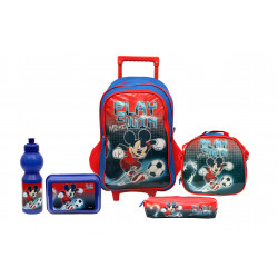 Simba | Mickey Play Win 46 cm Trolley Set 5 in 1