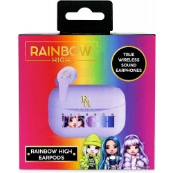 Rainbow High TWS Wireless Earphones with Charging Case