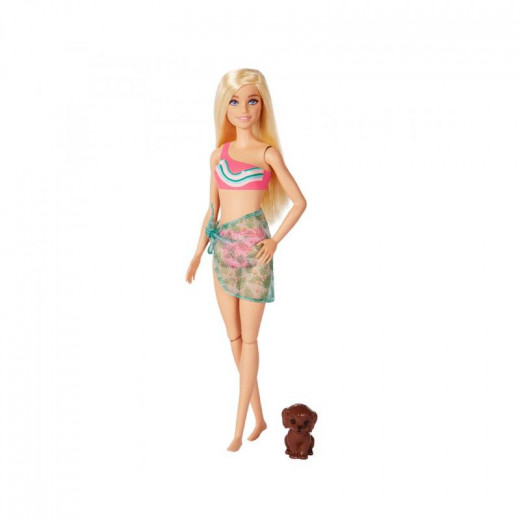 Barbie Doll & Bathtub Playset - Confetti Soap & Accessories - Blonde