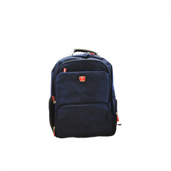 Amigo Backbag 6 Zipper Fashion Navy Blue Color