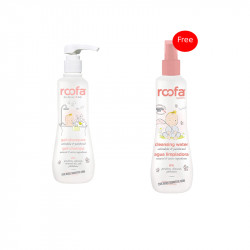 Roofa Calendula Gel Shampoo, 500 Ml + Roofa Calendula Cleansing Water, 200 Ml