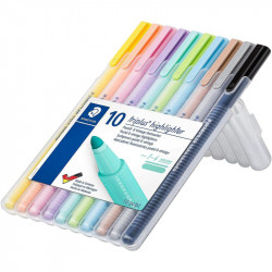 Staedtler 10 Triplus highlighter Pastel And Vintage-Textmarker