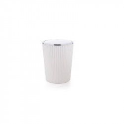 Primanova Nely Waste Bin, White Color, 19*23 cm