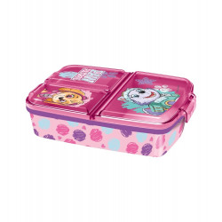 Stor Multi Compartment Sandwich Box Paw Patrol Girl Sketch Essence