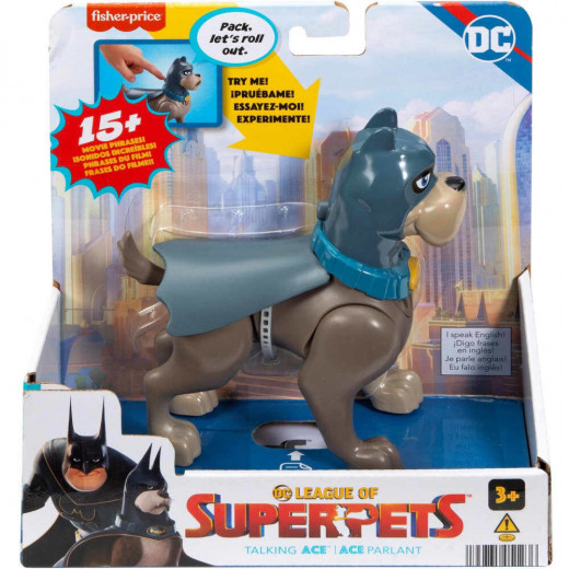 Dc League Of Super Pets Talking Figures Ace