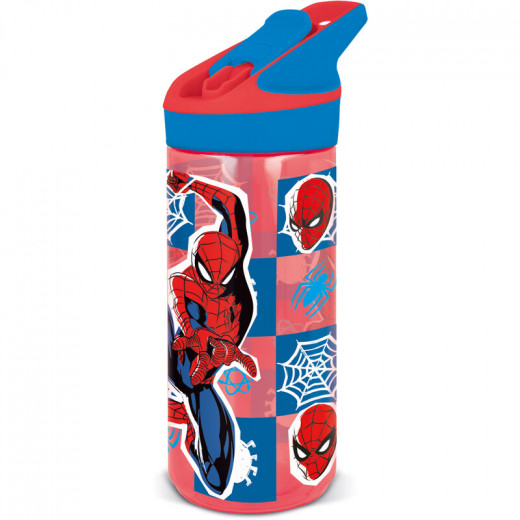 Stor Medium Ecozen Premium Bottle 620 Ml Spiderman Arachnid Grid