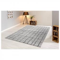 Astra Savona Rug, Grid Gray Color, 80x150cm