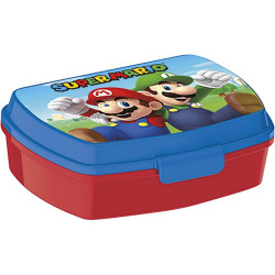 Stor Funny Sandwich Box Super Mario