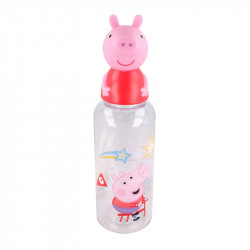 Stor 3d Ecozen Figurine Bottle 560 Ml Peppa