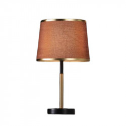 ARMN Regency E Table Lamp, Brown Color