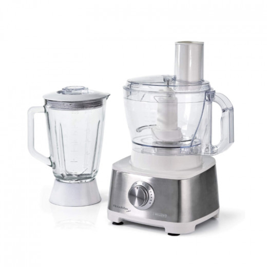 Ariete Robomax Food Processor, White & Silver Color