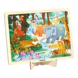 Mideer Wooden Puzzle - Woodland Animals 100P