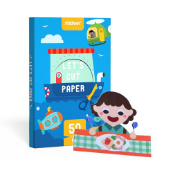 Mideer Let's Cut Paper Advanced Game