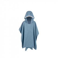 Stephen Joseph Children's Bath Towel Poncho- Shark