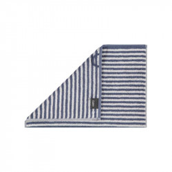 Cawo Two-Tone Washcloth, Midnight Blue Color, 30x30 Cm