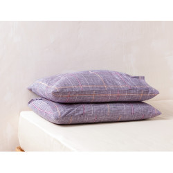 MadameCoco Bettine Pillowcases Set, Purple Color, 2 Pieces