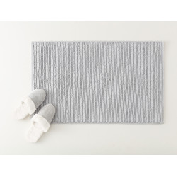 MadameCoco Charles Foot Towel, Gray Color