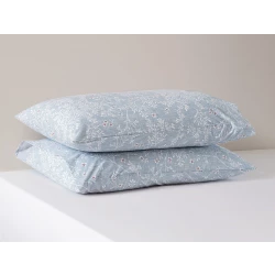 MadameCoco Emele Pillow Covers, Blue Color, 2 Pieces