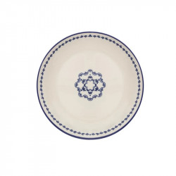 MadameCoco Rêve Espérer Serving Plate 25 cm, Blue Color