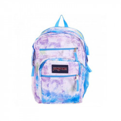 JanSport Big Student Backpack Tapestry Hydrangea, Blue & Purple Color