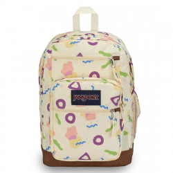 JanSport Backpack Big Student Neon Daisy, Multicolor