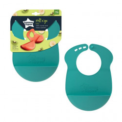 Tommee Tippee Explora Roll ‘n’ Go Bib 6m+, تركوازي