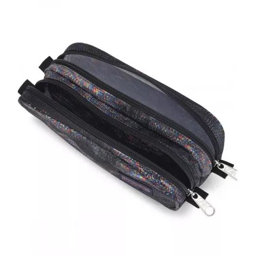 Jansport Pouch Anime Emotions Pencil Case, Black & Gray Color, Large Size