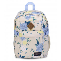 Jansport Polka Dot Batik Campus Hand, Purple & Beige Color