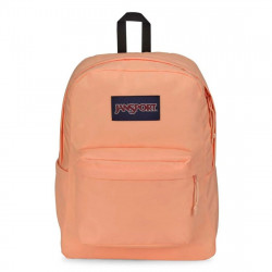 Jansport Superbreak Plus Backpacks, Peach Neon Color