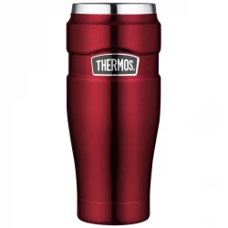 Thermos Stainless King Travel Tumbler, Red Color, 470 ml