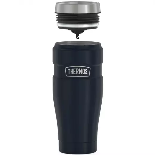 Thermos Stainless King Travel Tumbler, Midnight Blue, 470ml