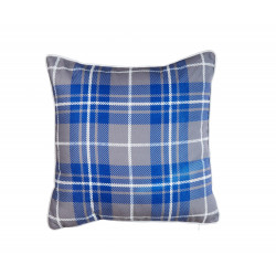 ARMN Azure Patterned Cushion Cover, Gray & Blue Color