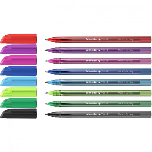 Schneider Vizz Ballpoint Gel Pen, 8 Pieces