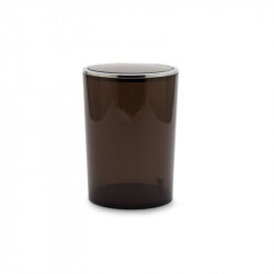 Primanova Lenox Waste Bin, Transparent Black, 6L