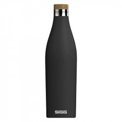 SIGG Meridian Water Bottle, Black, 700 ml