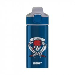 Sigg Miracle Stainless Steel Water Bottle Pirates Friend, 400 ml