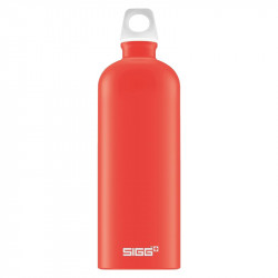 Sigg Lucid Scarlet Touch Water Bottle 1L, Red Color