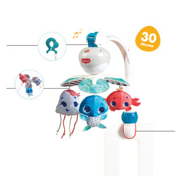 Tiny Love Treasure the Ocean 3-in-1 Take Along Mobile