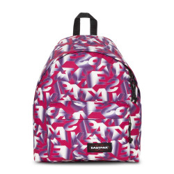 Eastpak Padded Pak'r Blocktype Backpack, Fuchsia