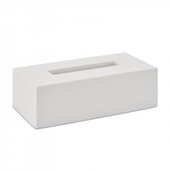 Aquanova Moon Tissue Box - White