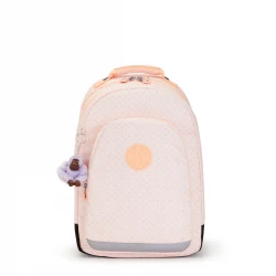 Kipling-Class Room-Large Backpack With Laptop Protection Light Orange