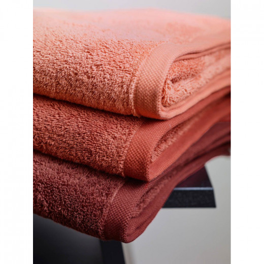 Aquanova London Mahogany Guest Towel - 30 X 50 Cm