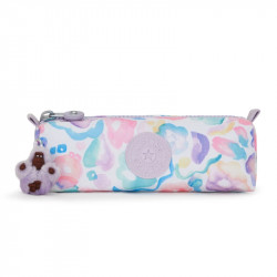 Kipling-Freedom-Pen Case-Aqua Flowers