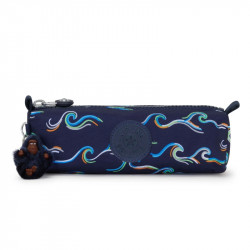 Kipling-Freedom Pen Case Fun Ocean Print