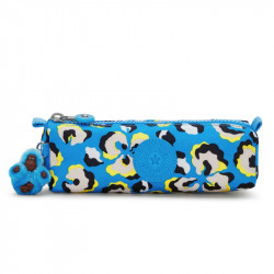 Kipling Freedom Medium Pencase Leopard Floral